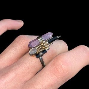 Avant Garde Multi Stone Ring